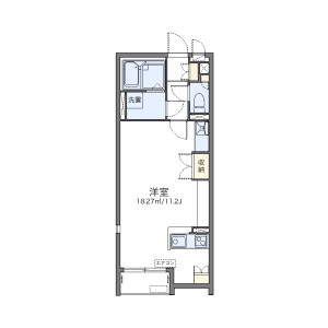 1R Apartment in Koyawata - Odawara-shi Floorplan