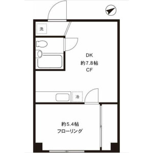 1DK Mansion in Todoroki - Setagaya-ku Floorplan