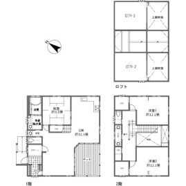 3LDK {building type} in Karuizawa(oaza) - Kitasaku-gun Karuizawa-machi Floorplan