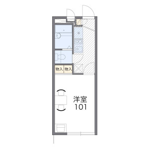 1K Apartment in Nishioizumi - Nerima-ku Floorplan
