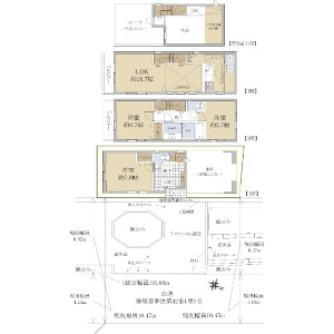 3LDK {building type} in Omorihoncho - Ota-ku Floorplan