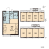 1K Apartment to Rent in Kunitachi-shi Floorplan