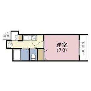 1K Mansion in Tamatsukuri hommachi - Osaka-shi Tennoji-ku Floorplan