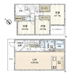 3LDK {building type} in Kugenuma matsugaoka - Fujisawa-shi Floorplan