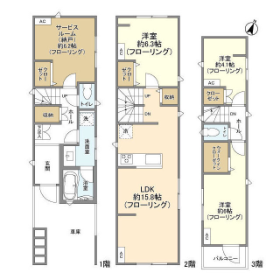 3SLDK House in Izumi - Suginami-ku Floorplan