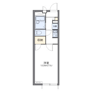 1K Apartment in Nakanoki - Funabashi-shi Floorplan