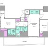 1SDK Apartment to Rent in Bunkyo-ku Floorplan