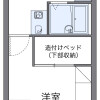 行田市出租中的1K公寓 房屋布局