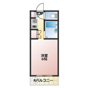 1R Mansion in Tokumaru - Itabashi-ku Floorplan