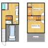 2K House to Rent in Higashiosaka-shi Floorplan