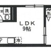 1LDK Apartment to Rent in Chiba-shi Inage-ku Floorplan