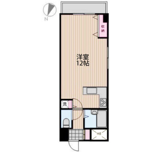 1R Mansion in Hommachi - Shibuya-ku Floorplan