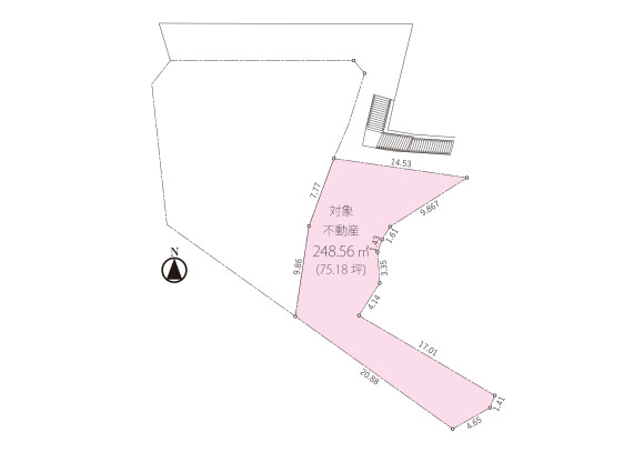  Land only to Buy in Yokohama-shi Isogo-ku Floorplan