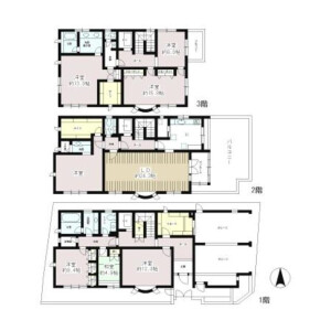 6SLDK House in Minamiaoyama - Minato-ku Floorplan