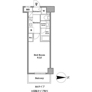 1K Mansion in Imai minamicho - Kawasaki-shi Nakahara-ku Floorplan