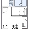 大阪市生野区出租中的1K公寓大厦 房屋布局