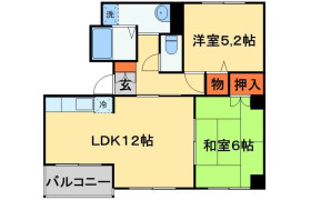2LDK Mansion in Nishifuna - Funabashi-shi