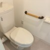 1LDK Apartment to Rent in Osaka-shi Kita-ku Toilet