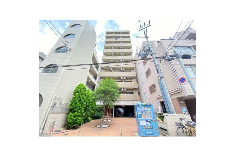 大阪市中央区出租中的1K公寓大厦 户外