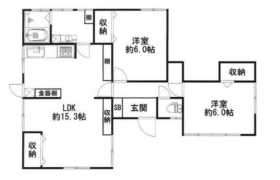 2LDK Apartment in Uehara - Shibuya-ku