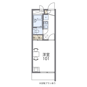1K Mansion in Higashinakajima - Osaka-shi Higashiyodogawa-ku Floorplan