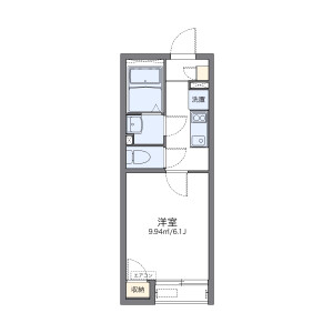 1K Apartment in Nozaki - Mitaka-shi Floorplan