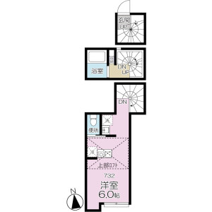 1R Apartment in Higashihorikiri - Katsushika-ku Floorplan