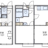 1K Apartment to Rent in Matsudo-shi Floorplan