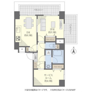1SDK Mansion in Toshima - Kita-ku Floorplan
