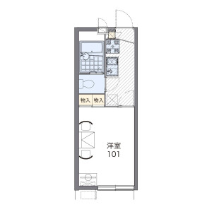 1K Apartment in Nakao - Yokohama-shi Asahi-ku Floorplan