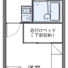 松阪市出租中的1K公寓 房屋格局