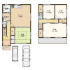 4LDK House to Buy in Matsubara-shi Floorplan