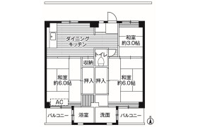 3DK Mansion in Edogawadai higashi - Nagareyama-shi