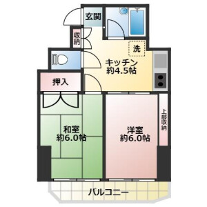 2DK Mansion in Kitaotsuka - Toshima-ku Floorplan