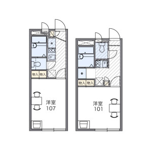 1K Apartment in Bonsaicho - Saitama-shi Kita-ku Floorplan