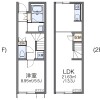 1LDK Apartment to Rent in Kanazawa-shi Floorplan