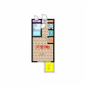 1R Mansion in Todoroki - Setagaya-ku Floorplan