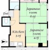 2K Apartment to Rent in Bunkyo-ku Floorplan