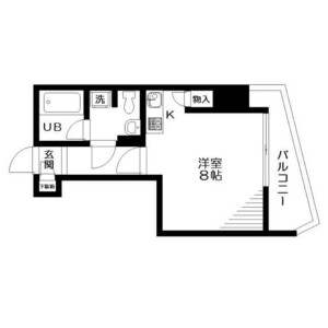 1R Mansion in Ikejiri - Setagaya-ku Floorplan