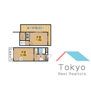 1LDK Mansion in Okubo - Shinjuku-ku Floorplan