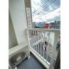 1R Apartment to Rent in Osaka-shi Joto-ku Balcony / Veranda