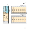 1K Apartment to Rent in Itabashi-ku Layout Drawing