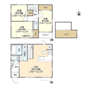 3LDK House in Miyamae - Suginami-ku Floorplan
