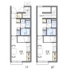 1K Apartment to Rent in Midori-shi Floorplan