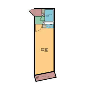 1R {building type} in Mukojima - Sumida-ku Floorplan