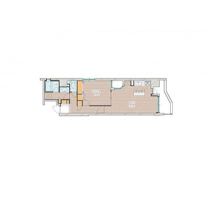 1LDK Mansion in Higashigotanda - Shinagawa-ku Floorplan