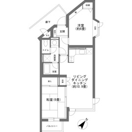 2LDK {building type} in Kitayama(sonota) - Chino-shi Floorplan