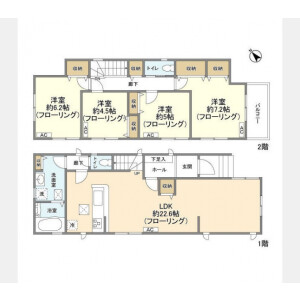 4LDK House in Edogawa(1-3-chome.4-chome1-14-ban) - Edogawa-ku Floorplan