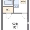 1K Apartment to Rent in Sakai-shi Minami-ku Floorplan