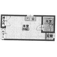1K Mansion in Tenjimbashi(7.8-chome) - Osaka-shi Kita-ku Floorplan